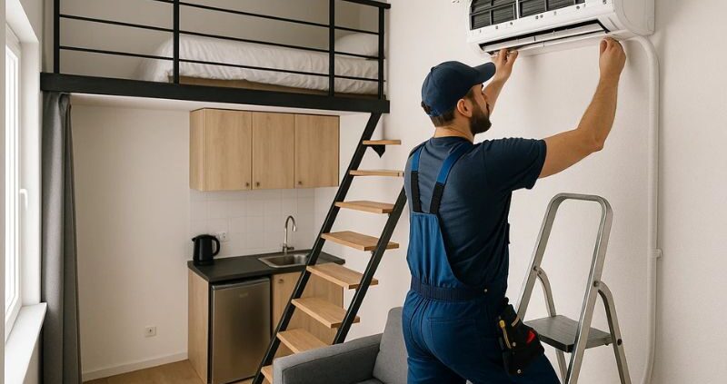 Klimatyzacja w mikroapartamencie – jak zapewnić komfort na małej przestrzeni?